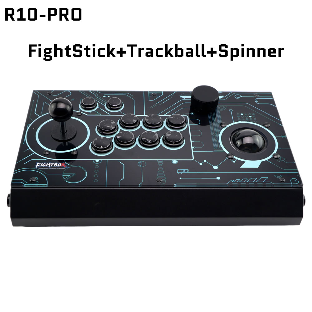 Trackball Controller Arcade - FightBox R10-PRO 아케이드 파이트 스틱(트랙볼 및