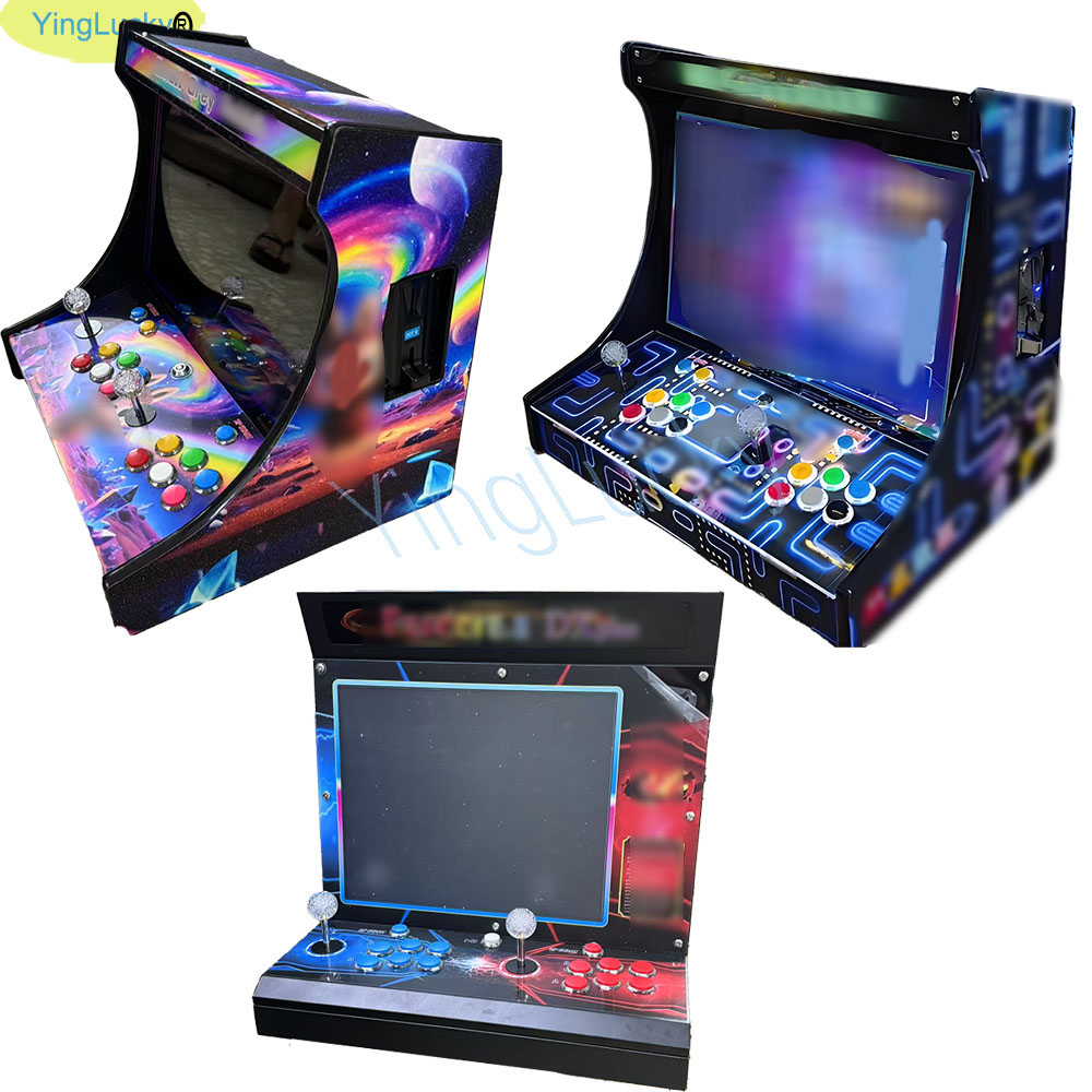 Arcade Card Vending Machine - 2인용 아케이드 비디오 게임 콘솔 22/19/17인치