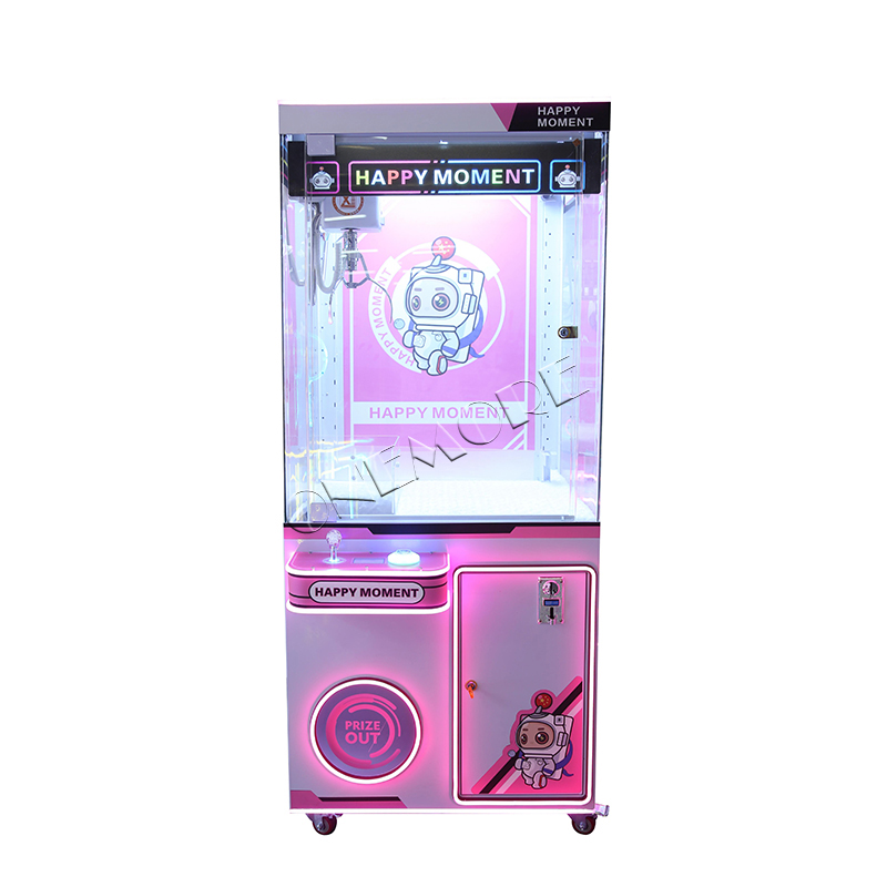 Arcade Vending Machines For Sale - 해피 모먼트 메탈 클로 크레인 머신-동전