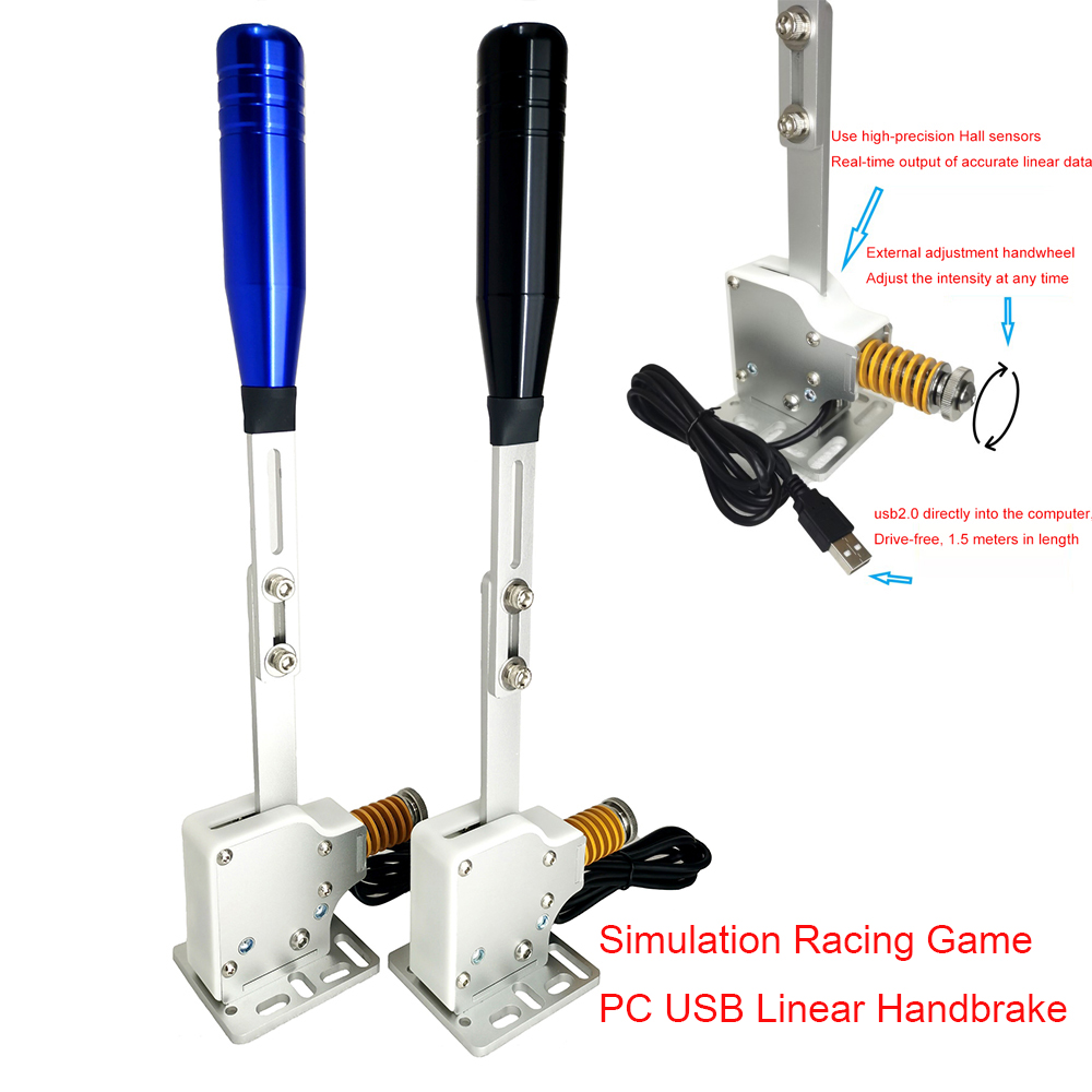 Arcade Button Pcb - G29/G25/G27/G920용 PC USB 리니어 핸드브레이크, Thrustmaster