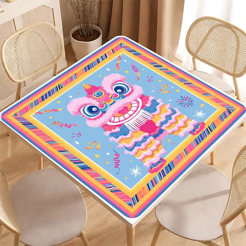 Dance Pad Machine - VIKAMA 중국 사자 댄스 크리스탈 벨벳
