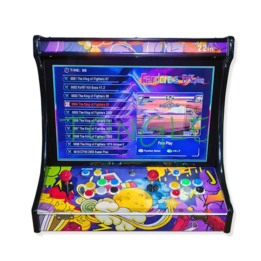 2인용 아케이드 비디오 게임 콘솔 22인치 LCD 바탑 - Trackball Controller Arcade 리뷰 및 가격