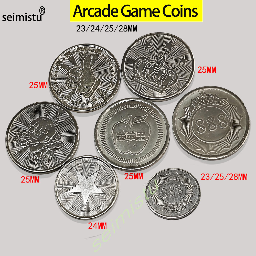 100개 스테인레스 스틸 23/24/25mm 토큰 크라 - Arcade Game Vending Machine 리뷰 및 가격
