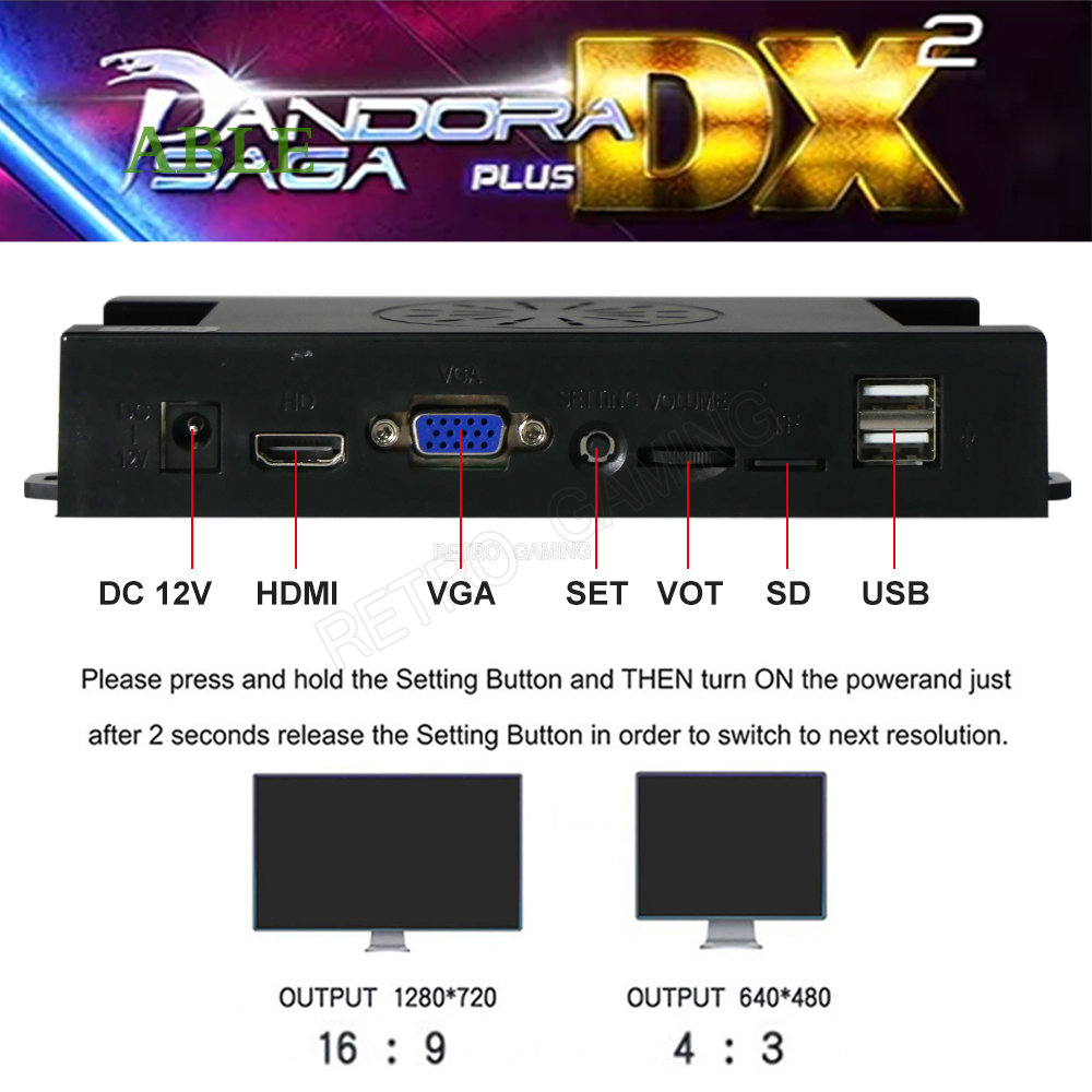 26800 in 1 Pandora Saga Box DX - Trackball Controller Arcade 리뷰 및 가격